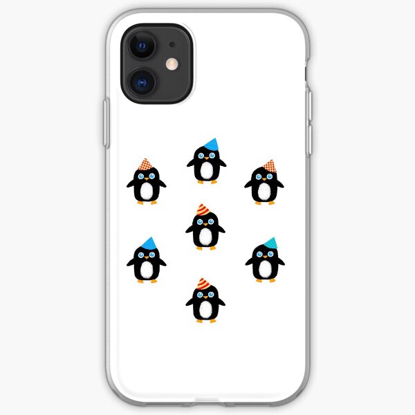 Party Penguins iPhone Soft Case