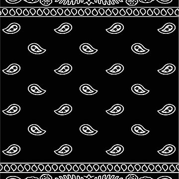 BLACK BANDANA WALLPAPER.  Paisley wallpaper, Thug life wallpaper