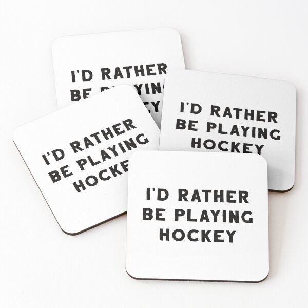 Artikelvorschau, Ich würde lieber Hockey spielen entworfen und verkauft von teesaurus.