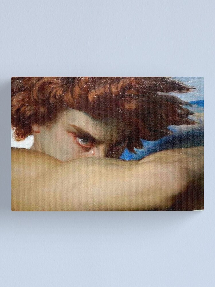 Fallen Angel Alexandre Cabanel Canvas Print By LowStreetwear Redbubble   Fcp,small,wall Texture,product,750x1000 