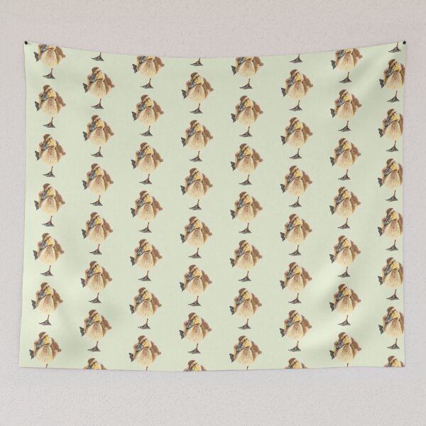 Item preview, Cute little Duckling with flipper in air  designed and sold by rosemarydrawing.