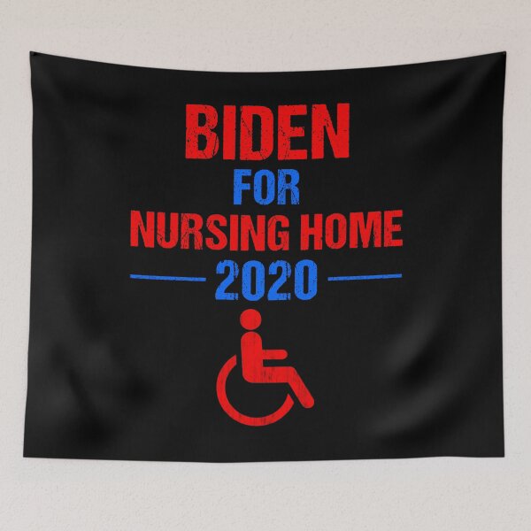 Item preview, Biden For Nursing Home 2020 Vintage Design Funny Anti Joe Biden Retro designed and sold by naworas.