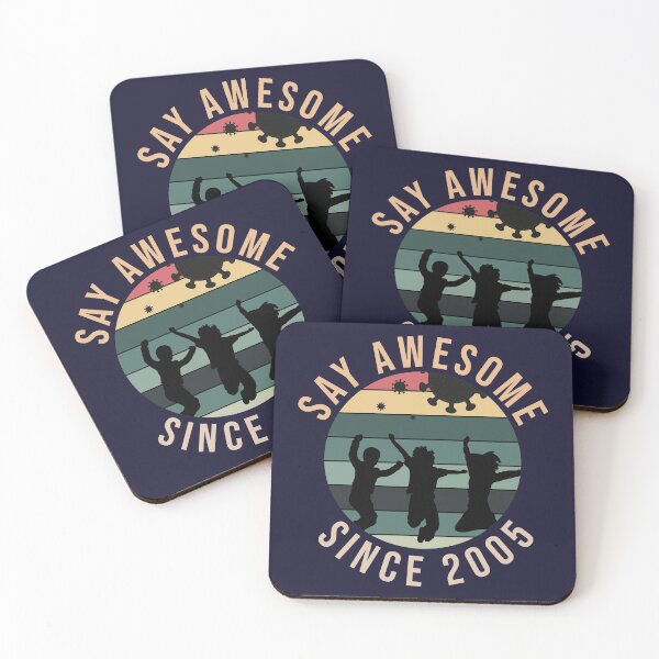 Item preview, 15th Birthday Gift Say Awesome Since 2005 Funny quarantine  designed and sold by Designhub1000.
