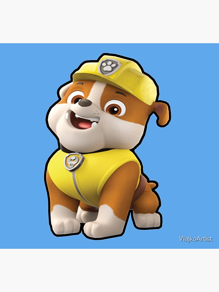 PAW Patrol Rubble Photographic Print for Sale by VlajkoArtist