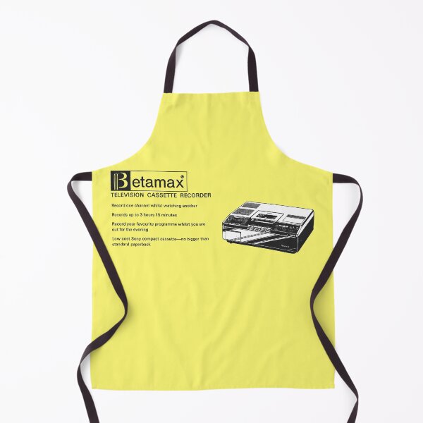 Item preview, BETAMAX VIDEO RECORDER ADVERT designed and sold by ThrowbackAds.