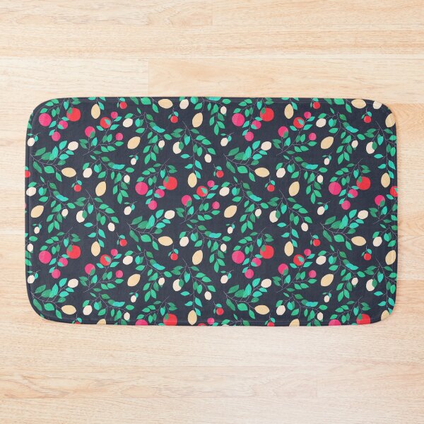 Item preview, Orange And Lemon Pattern Dark Pink-Red Edition designed and sold by tomkaanna.