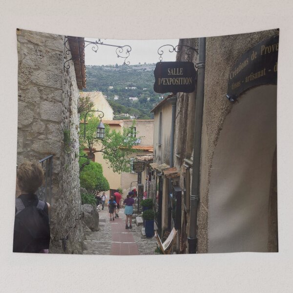 Item preview, Cobbled Streets in Medieval Village of Eze designed and sold by WisdomInspired.
