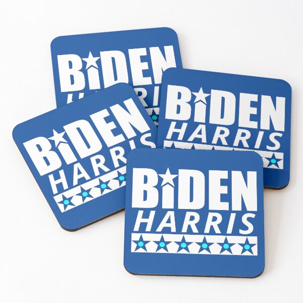 Item preview, Joe Biden Kamala Harris 2024 White With Stars Presidential Election designed and sold by theartofvikki.