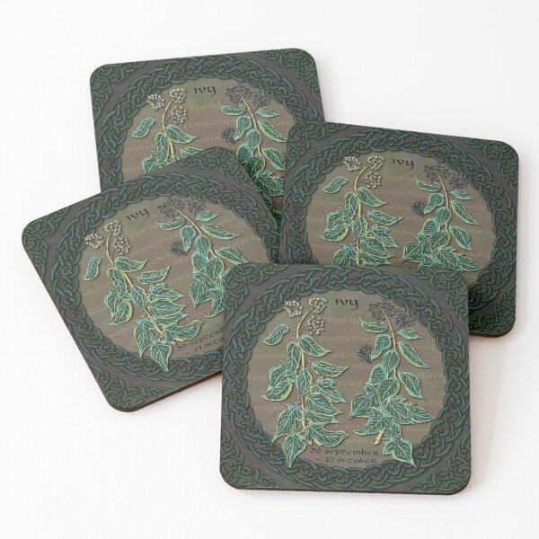 Item preview, Celtic Tree Calendar Ivy designed and sold by lottibrown.