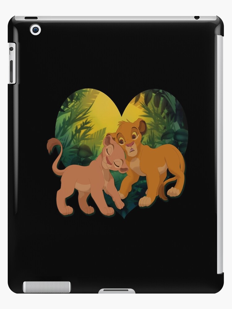 Coque Et Skin Adhesive Ipad Illustration Du Personnage Du Roi Lion Simba Nala Lion Sarabi Mufasa Par Mohamedht Redbubble