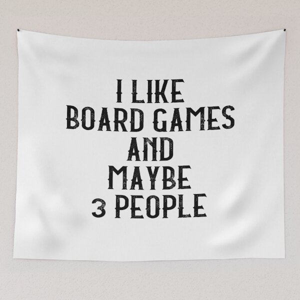 Item preview, I Like Board Games And Maybe 3 People designed and sold by teesaurus.
