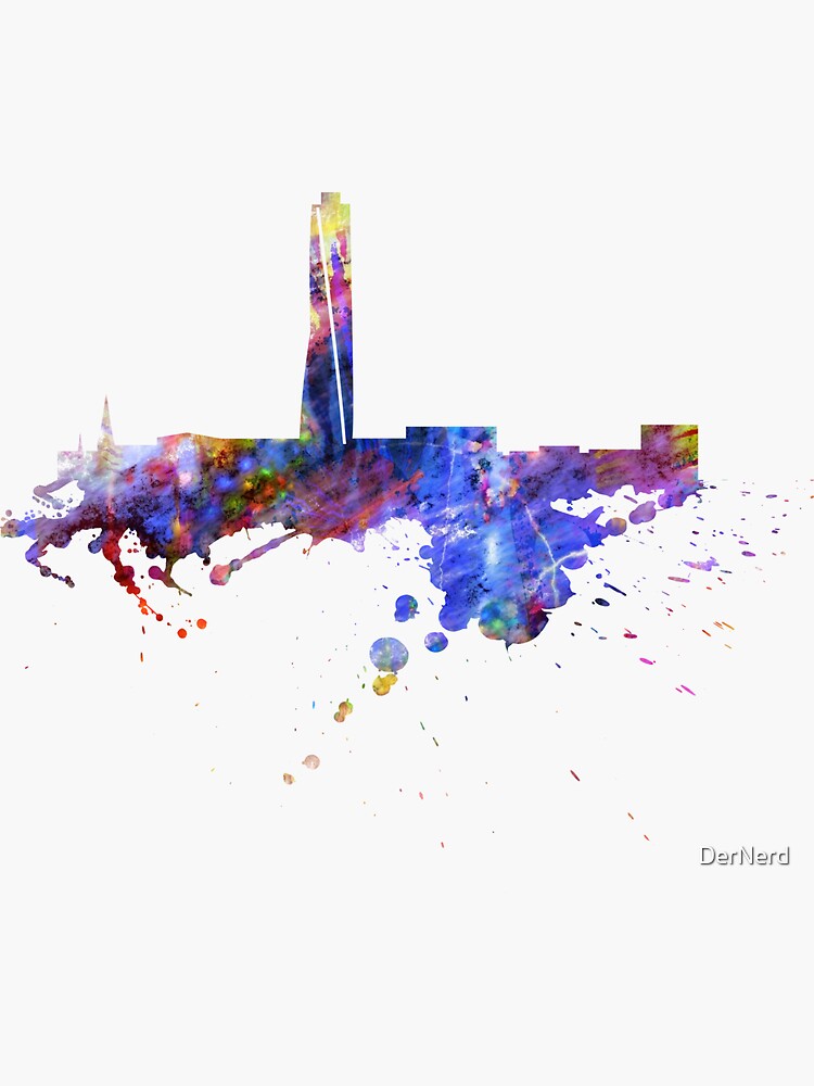 Malmo Sweden Skane Turning Torso Skyline