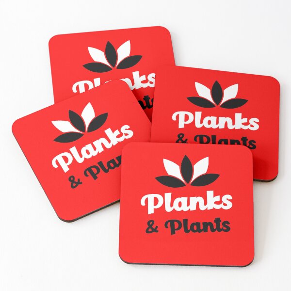 Item preview, Planks & Plants - Funny designed and sold by onliYours Fitness.