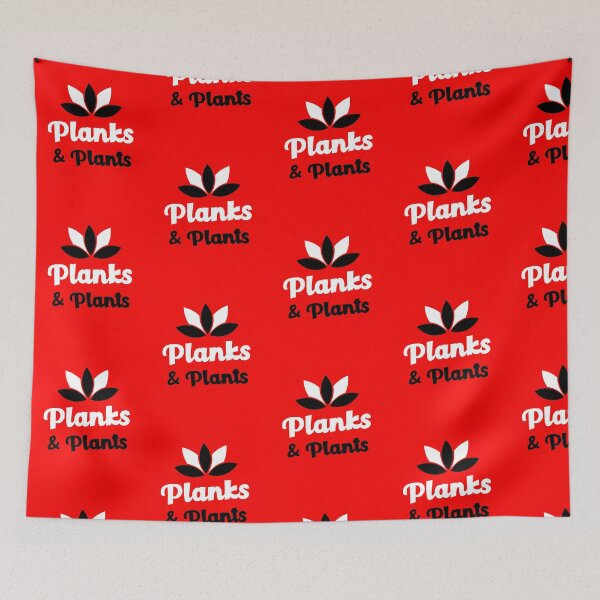 Item preview, Planks & Plants - Funny designed and sold by onliYours Fitness.