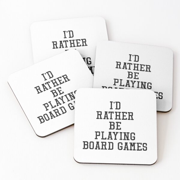 Item preview, I'd Rather Be Playing Board Games designed and sold by teesaurus.