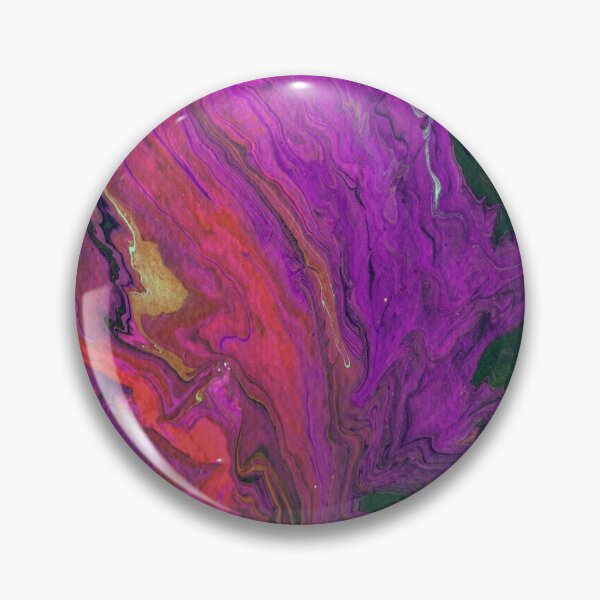 Item preview, Purple Ocean Marble art Fluid art  designed and sold by xalexiart.
