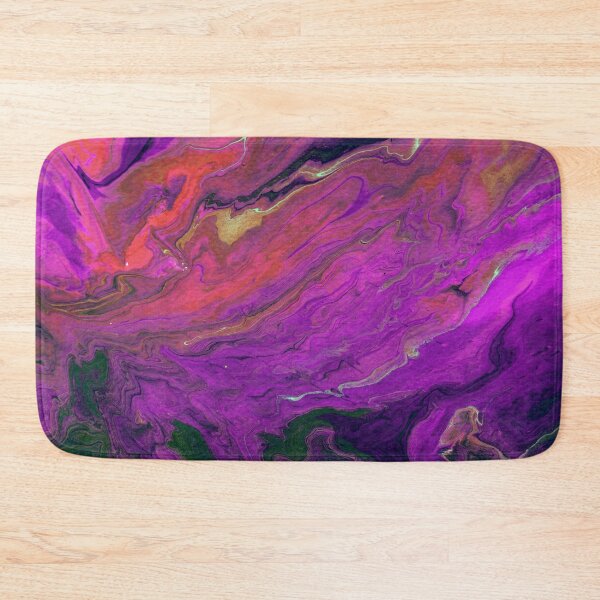 Item preview, Purple Ocean Marble art Fluid art designed and sold by xalexiart.