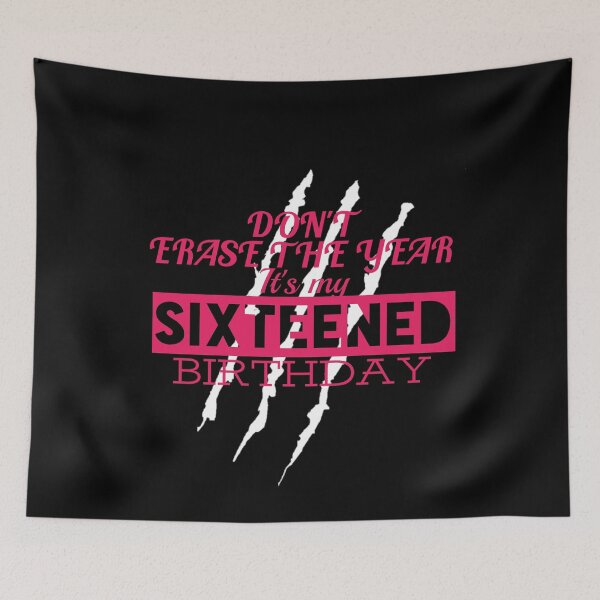 Item preview, It's my sixteened birthday..  designed and sold by thebearderhood.