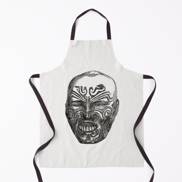 Item preview, Persian Tattooed Head Ancient Art designed and sold by OneandHalf.
