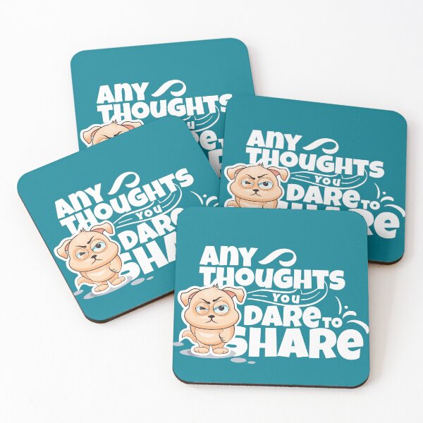 Item preview, Any thoughts you dare to share? designed and sold by Ribsa.