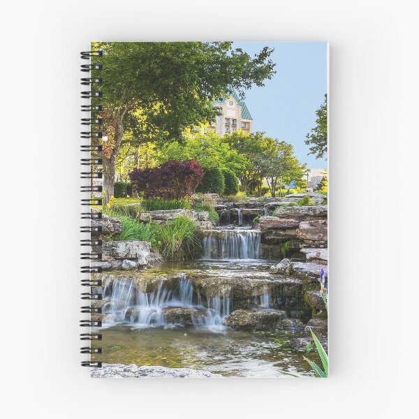 Item preview, Jardín con cascadas de Branson, pictórico designed and sold by mljdwhite.