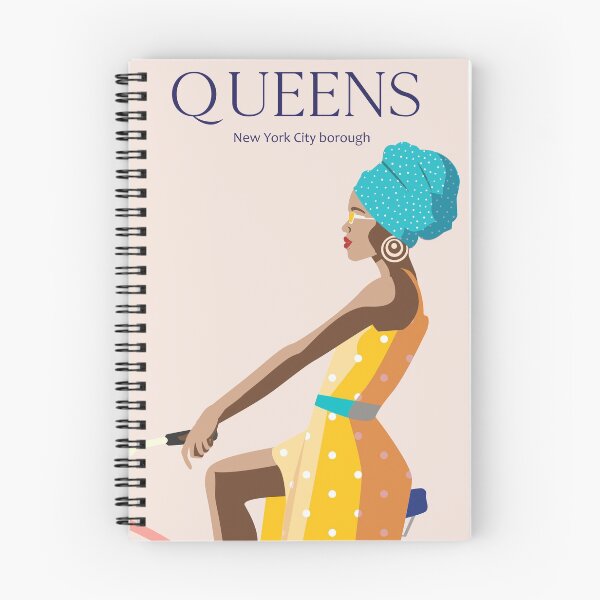 Artikelvorschau, New York Queens-Plakat | Vintage-Reiseplakat entworfen und verkauft von Arctic frame studio.