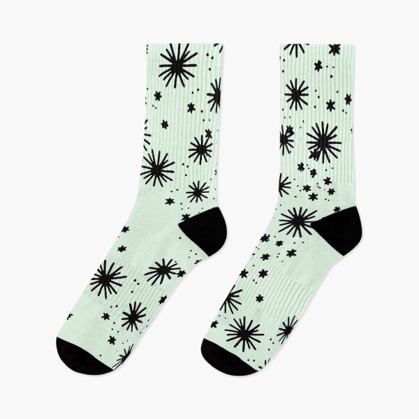 Item preview, mint snow flakes  designed and sold by lifelifestyle.