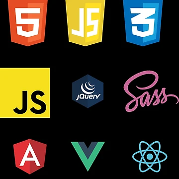 Artwork thumbnail, Black Frontend Developer Programming Language Design by codingpotato