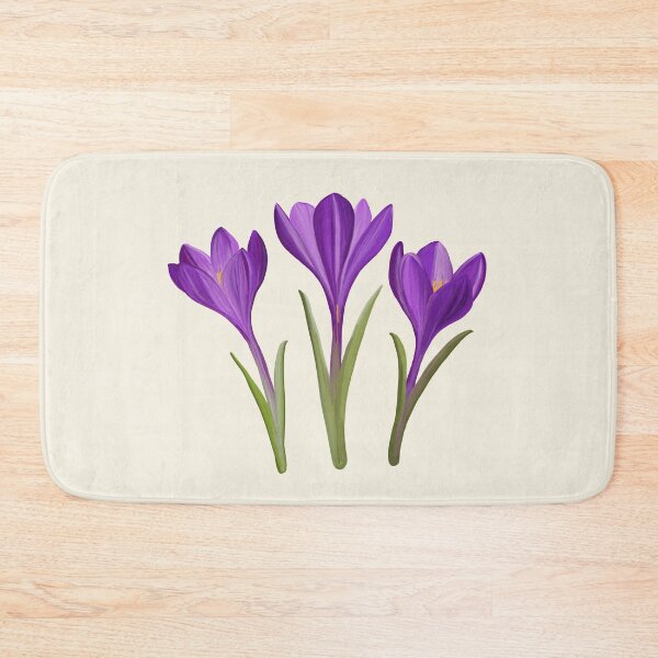 Item preview, Crocus painted flowers in spring designed and sold by EngineerGoC.