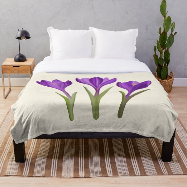 Aperçu de l'œuvre Crocus peint des fleurs au printemps créée et vendue par EngineerGoC.