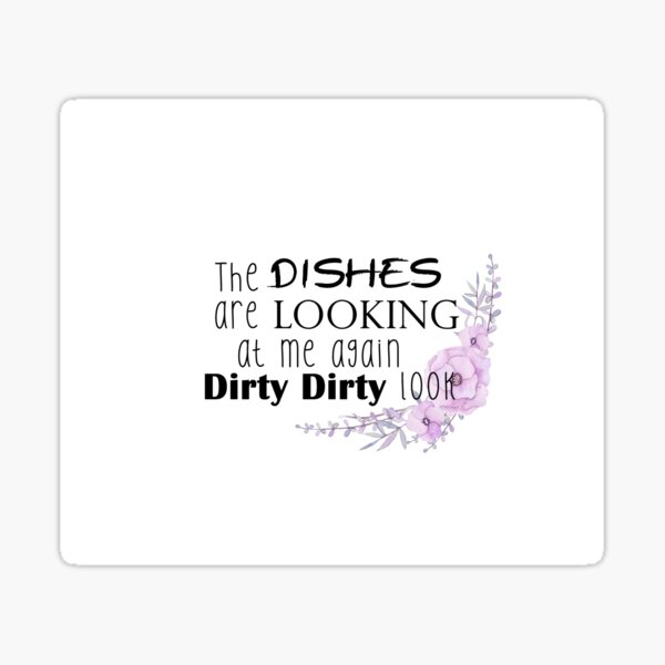 Fun jeux de mots vaisselles Sticker
