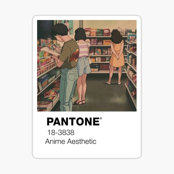 PANTONE ANIME Sticker