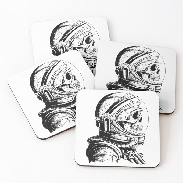 Item preview, ASTRONAUT, ASTRONOT, SKULL ASTRONAUT, SKULL,  designed and sold by ANAKANA.