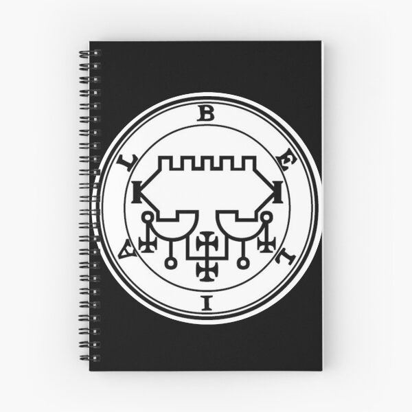 Item preview, Belial Sigil Bael Lesser Key Seal of Belial Occult Goetia designed and sold by Reign Of Darkness.