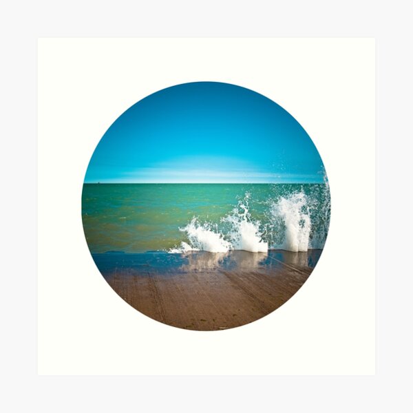 ssSplash! ... in a Circle Art Print