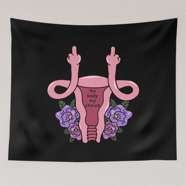 Item preview, Uterus - My body my choice designed and sold by ValentinaHramov.