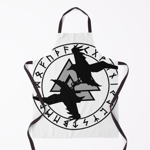 Item preview, Odin And His Ravens designed and sold by Potty Pagan.
