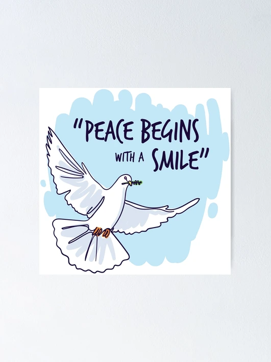 International Day Of Peace - PEACE BEGINS WITH A SMILE