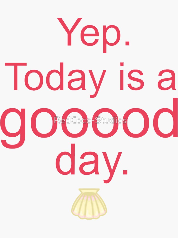 "Pascal Quote ACNH" Sticker by RedCocoStudios Redbubble