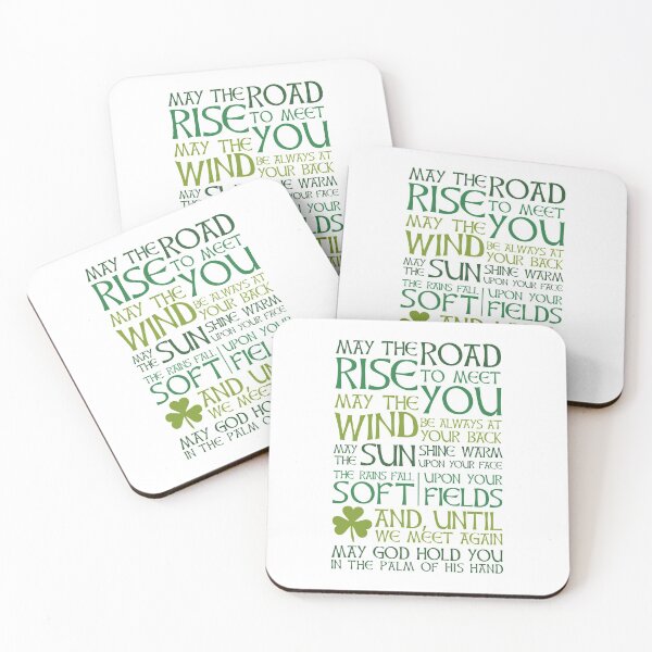 Item preview, May the road rise to meet you - Irish Blessing designed and sold by miragreetings.
