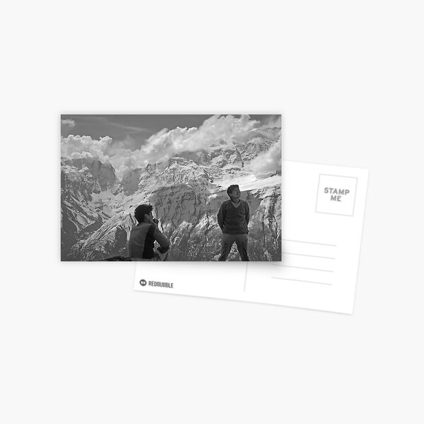 Sherpas at Annapurna Postcard