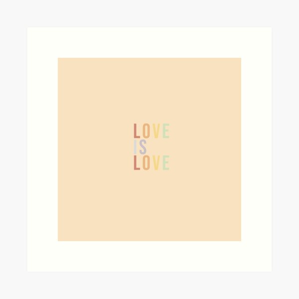 Item preview, love is love designed and sold by dandiline.