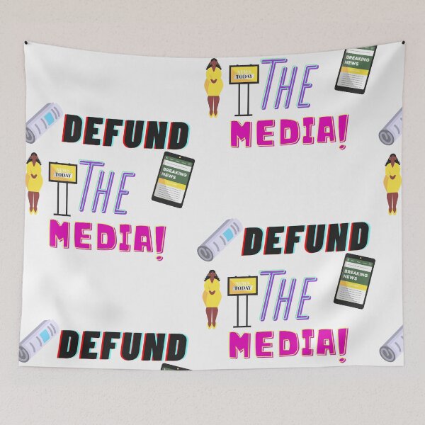 Item preview, Defund The Media shirt, Fake News, Political Protest, Social Distance T-Shirt, Gift for Women, Gift for Men, Trendy T-Shirts, Stand Up for Truth designed and sold by fitpress.
