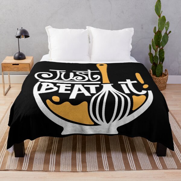 Item preview, Just Beat it Funny Baking Pun designed and sold by CrystalCrush.