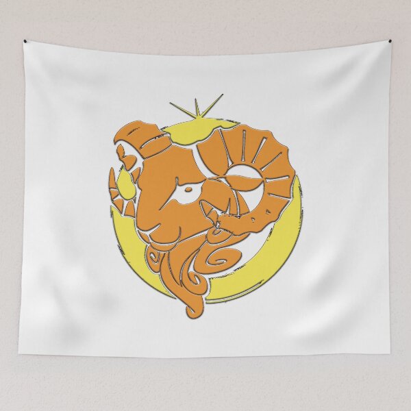 Item preview, Aries Zodiac Sign D1V3-2 designed and sold by ZODMANIA-.