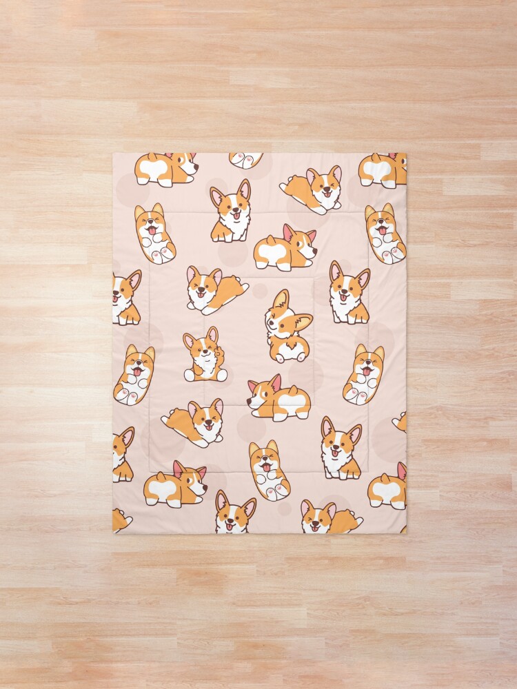Puppy Fun" Comforter by DogsHearted Redbubble