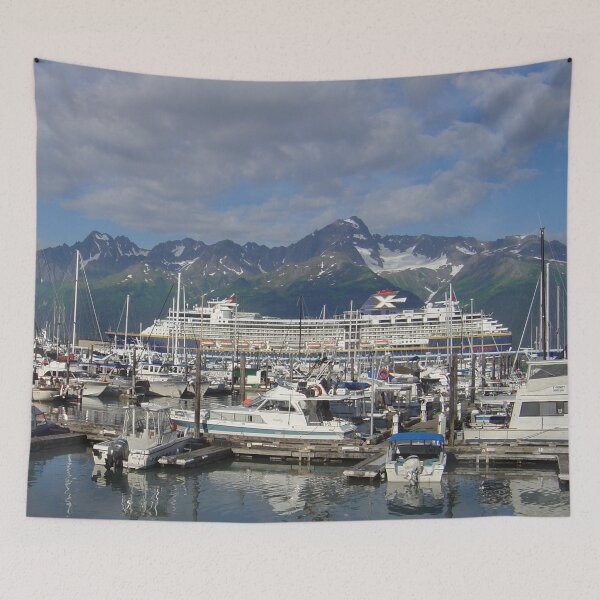 Item preview, Alaska Mountain Ship Port designed and sold by IndyOnly.
