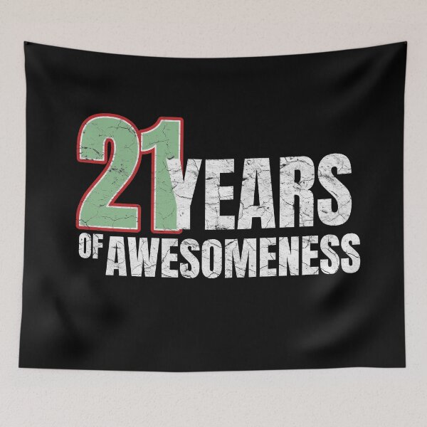 Item preview, 21st Birthday: 21 years of awesomeness designed and sold by PlusAdore.