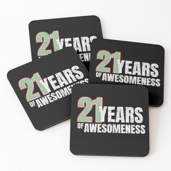 Item preview, 21st Birthday: 21 years of awesomeness designed and sold by PlusAdore.