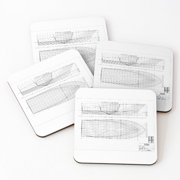 Item preview, Linesplan Fisherman yacht designed and sold by Joinjaimy.